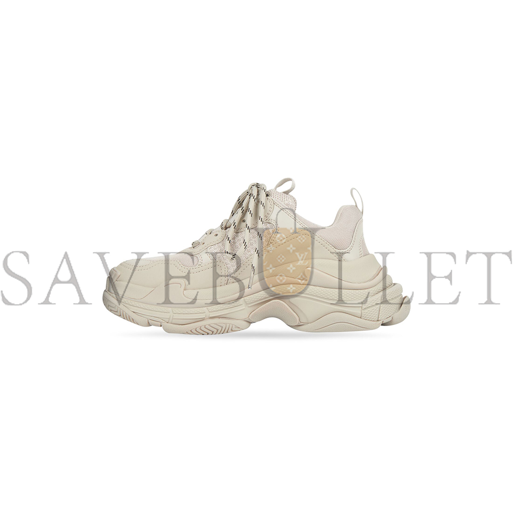 BALENCIAGA WOMEN'S TRIPLE S SNEAKER IN BEIGE 524039W2FW19700 BALENCIAGA WOMEN'S TRIPLE S SNEAKER IN BEIGE 524039W2FW19700